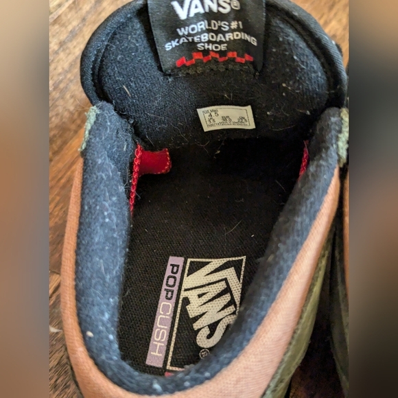 Vans Skate shoe Half Cab - Beef/Broccoli Size 4.5 - Picture 10 of 15